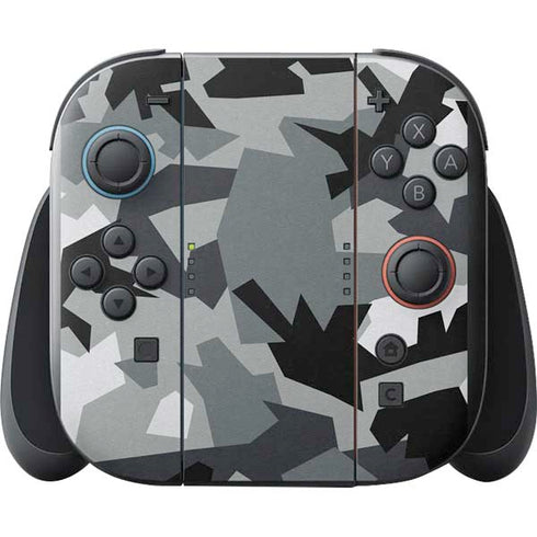 Urban Camouflage Black Nintendo Switch 2 (2025) with Joy-Con Skin